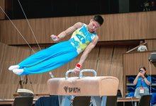 Казахстанский гимнаст завоевал серебро этапа Кубка мира в Турции