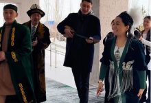 Тазша Бала и Алдар Косе проголосовали в Астане (ВИДЕО)