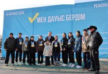 Акимы Алматинской, Мангистауской и Актюбинской областей проголосовали на референдуме