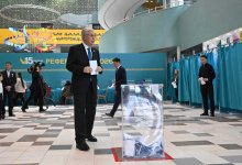 Токаев проголосовал на республиканском референдуме