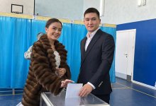 Молодожены проголосовали в день свадьбы в Карагандинской области