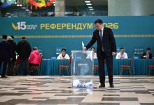 Глава Администрации президента проголосовал на участке № 51