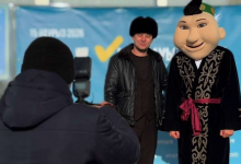 Персонаж казахских сказок проголосовал в Аулиеколе