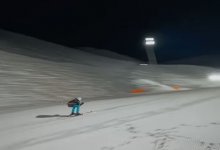 160 км/ч на лыжах: казахстанец установил рекорд (ВИДЕО)