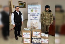 Военнослужащие провели благотворительную акцию для нуждающихся семей в Павлодаре