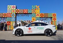 В Астане на Наурыз устроили заезд беспилотного автомобиля