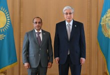 Токаев сделал заявление по Ближнему Востоку на встрече с послом ОАЭ