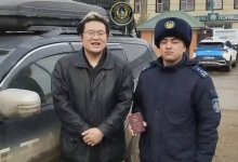 Заглох на дороге в Казахстане: иностранца выручил полицейский