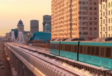 LRT достигла скорости 80 км/ч на тестовой линии в Астане