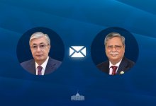 Токаев поздравил народ Бангладеша с Днем Независимости