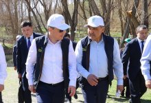 Олжас Бектенов принял участие в экологической акции в Туркестанской области