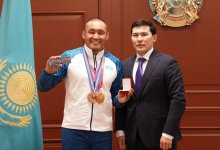 Ербол Хамитов получил звание "Заслуженный мастер спорта"