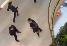 Массовая драка напугала посетителей торгового центра в Астане