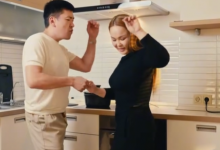 Мейржан Туребаев и Дана Есеева устроили танцы на кухне (ВИДЕО)