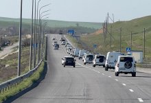 Гвардейцы совершили марш в 100 км от Шымкента до Казыгурта