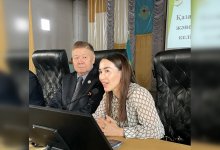 Дзюдоистка Абиба Абужакынова встретилась с военнослужащими Нацгвардии