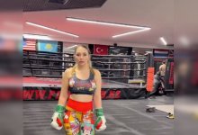 Ангелина Лукас назвала дату титульного боя (ВИДЕО)