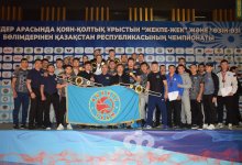 Четыре спортсмена Национальной гвардии взяли золото в Караганде