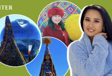 Гигантская арт-инсталляция "Ұлы Дала Аруы" объединила сотни людей и установила мировой рекорд