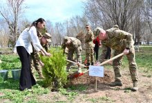 500 деревьев высадят в гарнизоне: военные подключились к акции “Таза Қазақстан”