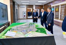 Олжасу Бектенову презентовали план развития озера Алаколь