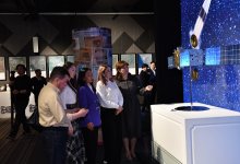 К 65-летию Гагарина: в Астане открыта выставка о космических достижениях