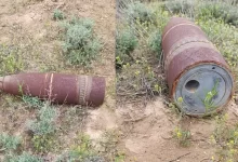 Грибник наткнулся на боеприпас в степи Актау