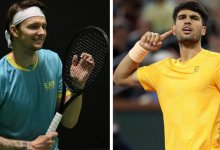 Александр Бублик сыграет с Карлосом Алькарасом на турнире в Монте-Карло