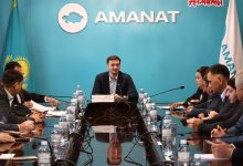 Александр Данилов провел встречу с руководителями ППО города Алматы