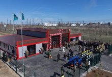 Глава МЧС открыл новый пожарный пост в поселке Солнечный