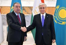 Касым-Жомарт Токаев встретился с президентом Таджикистана