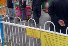 Кабина аттракциона с детьми рухнула в Центральном парке Астаны