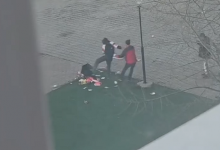 Трое парней устроили погром в парке ВКО (ВИДЕО)