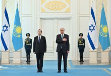 Президента Израиля встретили в Акорде