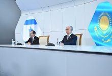 Президенты Казахстана и Израиля посетили Международный центр искусственного интеллекта Alem.ai