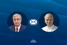 Токаев направил поздравительную телеграмму папе римскому Льву XIV