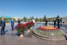 Бектенов, Ашимбаев и Кошанов почтили память погибших в годы войны
