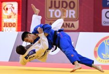 Жалгас Кайролла завоевал золото Grand Slam по дзюдо в Астане
