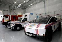 Tesla Cybertruck будут дежурить на саммите ОТГ в Туркестане