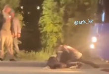 Водитель автобуса подрался с пассажиром в Шахтинске (ВИДЕО)