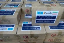 Казахстан отправил 30 вагонов гуманитарной помощи в Иран