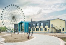 В Кызылорде завершено строительство современного круглогодичного детского лагеря в Парке первого президента