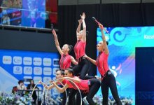 Казахстанские гимнастки завоевали серебро чемпионата Азии