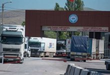 Фуры застряли на границе Кыргызстана и Казахстана
