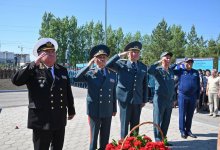 Казахстанские военнослужащие почтили память первого министра обороны