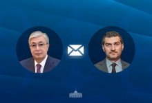 Президент Казахстана поздравил президента Грузии