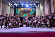 Вечер чествования солдат состоялся в воинской части 6505 Караганды