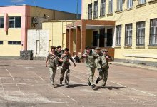 Лучших юных патриотов “Жас Бүркіт" Нацгвардии МВД РК определили в Кокшетау