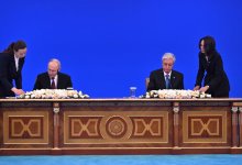 Президенты РК и РФ приняли совместное заявление о семи основах дружбы и добрососедства