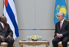 Касым-Жомарт Токаев встретился с вице-президентом Кубы